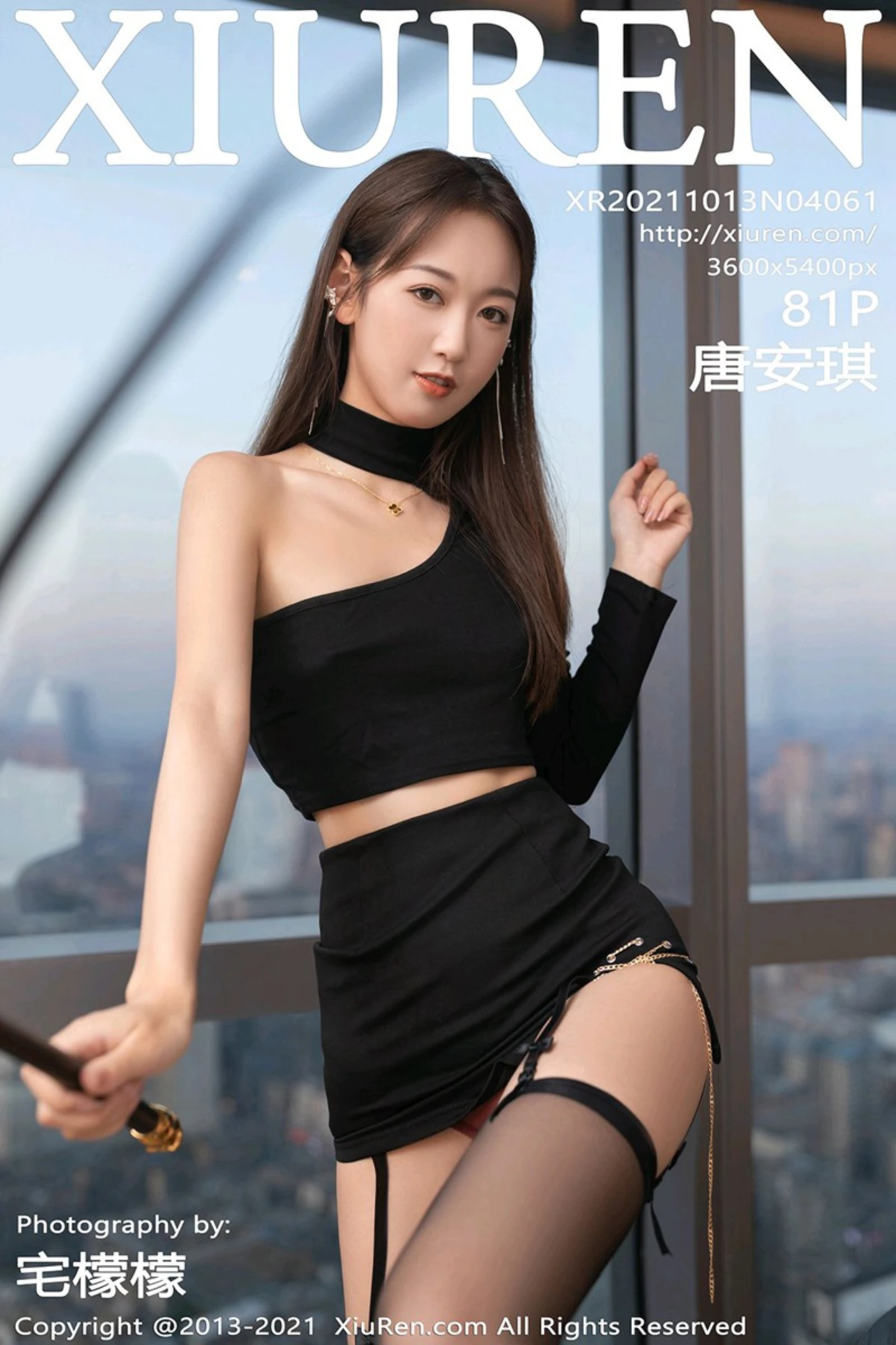 [XiuRen秀人网]No.4061_模特唐安琪女王调教主题私房脱黑丝吊袜秀翘臀美腿诱惑写真81P-秀人网 - XiuRen.Space